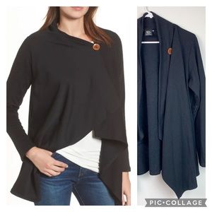 bobeau cardigan one button